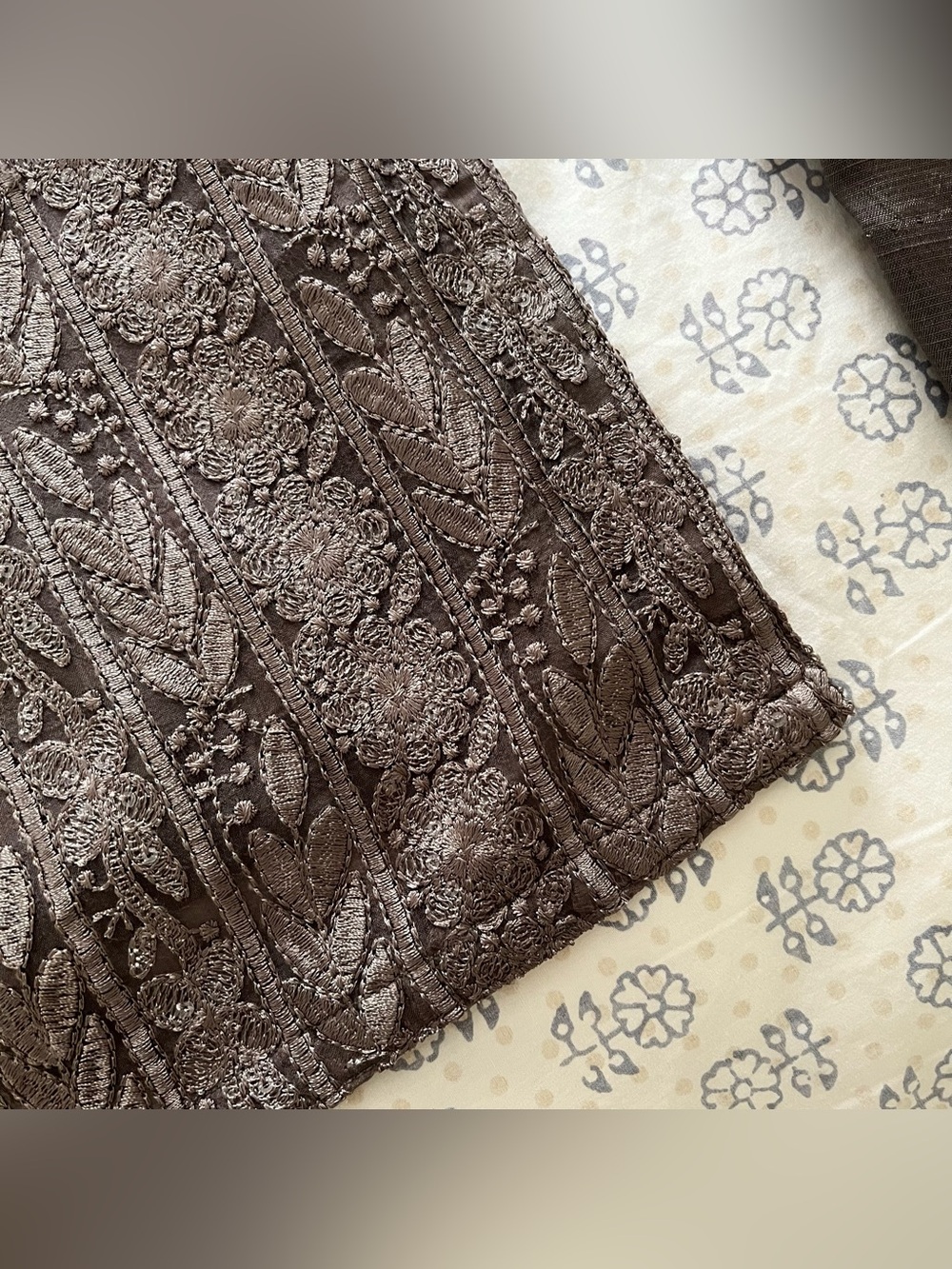 Shiny Sequin Embellished Shalwar Kameez - Picture 9 of 13